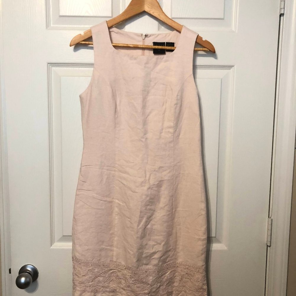 Tailor B. Moss linen shift dress